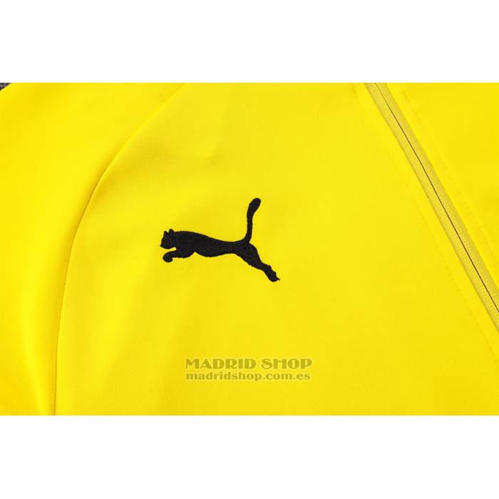 Chandal de Chaqueta del Borussia Dortmund 2023-2024 Amarillo